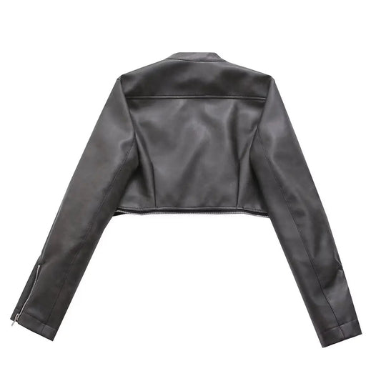 Retro-Lederjacke